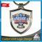 Exclusive shield shape key holder with custom printing logo
