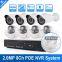 POE NVR Kit 1080P 8CH 1080P 2.0MP Bullet POE IP Camera CCTV NVR System Kit                        
                                                Quality Choice