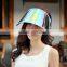 Fashion Summer Plastic Sun Visor Cap / Unisex UV Protection Cap