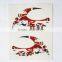 Eye Rock fashion colored temporary eye tattoo stciker eyelids tattoo eyes decoration sticker