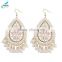Fashion national wind beads pendant statement earrings wholesale women jewelry