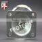 chrome cylinder metal sofa leg , furniture accessories