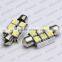 5050 SMD LED 36mm Car Interior reading Light Dome Light Led Festoon Bulb 12/24V truck