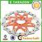 TARAZON brand high strength motorcycle rear brake disc rotor from China