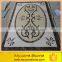 Rectangle waterjet marble pattern in art examples