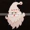 Santa Claus Head Christmas decoration wall stickers