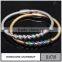 New items Snake chain jewelry magnet zircon bracelet