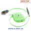 wholesale long length micrio led usb cable bulk red white yellow available
