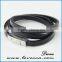 wholesale brown braided blank mens Leather bracelet