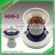 e27 lamp holder straight type with ho skirt screw shell lampholder