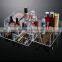 Clear Acrylic MakeUp Storage Cosmetic Organizer Case Jewelry Box Drawers Holder