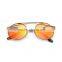 good price and high quality alloy frame round fashion sunglasses for woman