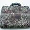 Polyester Fabric carrying hardshell fancy laptop eva bag