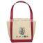 cheap custom logo cotton shopping handle bag