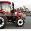 4 Wheel drive 100hp 110hp 120hp 130hp tractor and farm tractors with front end loader for sale