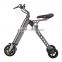 36V 3 Wheel Folding Electric Kick Scooter for adult 3 wheel electric bicycle