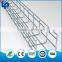IEC61537 Tested Galvanized Wire Mesh Cable Tray Bright Color