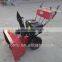 Gasoline 13 HP hand push snow plough