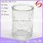 270ml small fancy glass candle jar for home decorative