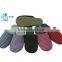 OEM Lady hot printing jersey cheap soft home room slipper