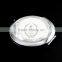 58mm two side setting size metal vintage silver round blank compact double side pocket mirror bezels tray with 2 cabochon 1