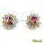 Diamond Earrings, Diamond Gold Earrings, Diamond Jewelry