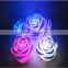 Rose led night led light in colorful night flashlight lamp mini