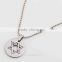 New arrival fashion jewelry handmade bead chain necklace religious necklace Star of David necklace Stainless steel