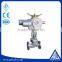 Flange connection quick shut off electric globe valve