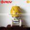 single acting PVDF body diaphragm membrane valve with JIS10K flange