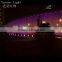 large building exterior wall fiber optic decorative light