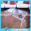 Handmade Acrylic End Side Tables Clear Thick Acrylic U Table as TV Riser