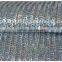 Trendy Silver Shiny Sequins Garment Textile Lace Fabrics Sequin Cloth Material Fabric
