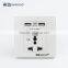 2016 best sale GFCI British 13A electrical circuit breaker plug socket protectors with CE certificate