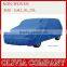 Blue coated waterproof car body cover from China factory