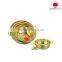 gold fruit basin/colander/metal colander with handles(ISO 9001)