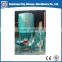 Vertical type animal feed powder hammer mill and mixer unit