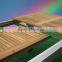 2012 new style teak wood table aluminum furniture
