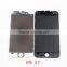 for iphone 6 glass with frame close to original green film glass with logo higher frame
