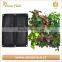 Wholesale Living wall felt planter bag garden green wall 4 pockets hanging vertical wall garden planter