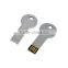 Silver 4GB Metal Key Shaped USB 2.0 Flash Drive