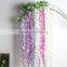 wedding stage artificial wisteria flower for sale