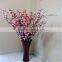SJ20170009 artificial peach flower branch silk peach branch decoration