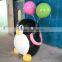 Fiberglass Penguin Figure Mascot Sculpture Decoration