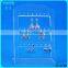 clear L shape acrylic jewelry display & plexiglass jewelry earring holder & perspex jewelry keeper stand