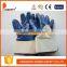 DDSAFETY 2017 Nature Cotton Work Glove 3/4 Nitrile Coating Glove