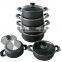 Aluminum non-stick cookware set