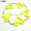 16146 heart shape unti-skidding table silicone mat