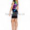 Sexy Bandage 2016 fashion New Summer Beach Casual Mini Women Colorful Back Celeb Bodycon Party Dress