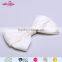 Simple design off white polyester cheap bowtie for men